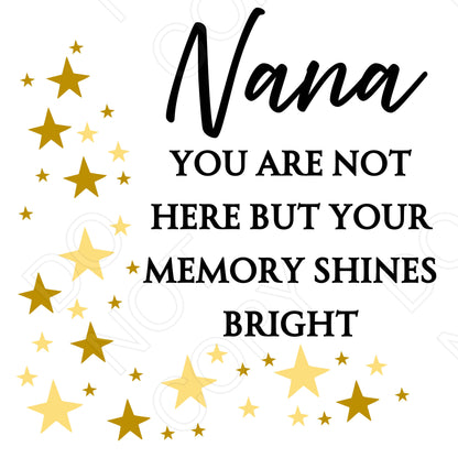UV-DTF Transfer - Your Memory Shines Bright