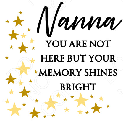 UV-DTF Transfer - Your Memory Shines Bright