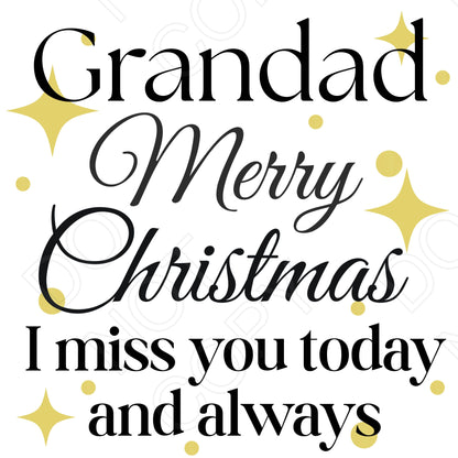 UV-DTF Transfer - Miss You Today and Always