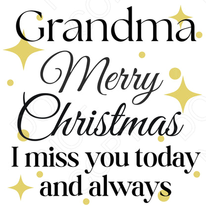 UV-DTF Transfer - Miss You Today and Always