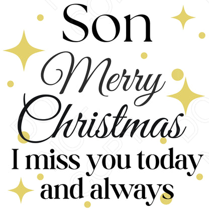 UV-DTF Transfer - Miss You Today and Always