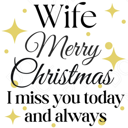 UV-DTF Transfer - Miss You Today and Always