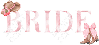 Digital Download - Bride Style 1 - Set of 10