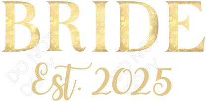 Digital Download - Bride Style 2 - Set of 6