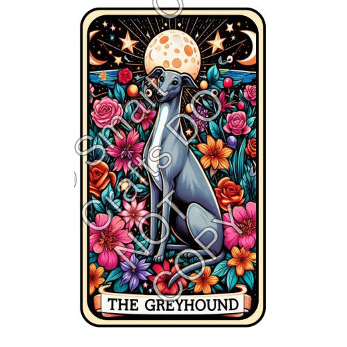 UV-DTF Transfer - Dog Tarot Cards - Two Sizes Available