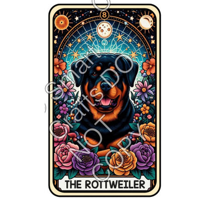 UV-DTF Transfer - Dog Tarot Cards - Two Sizes Available