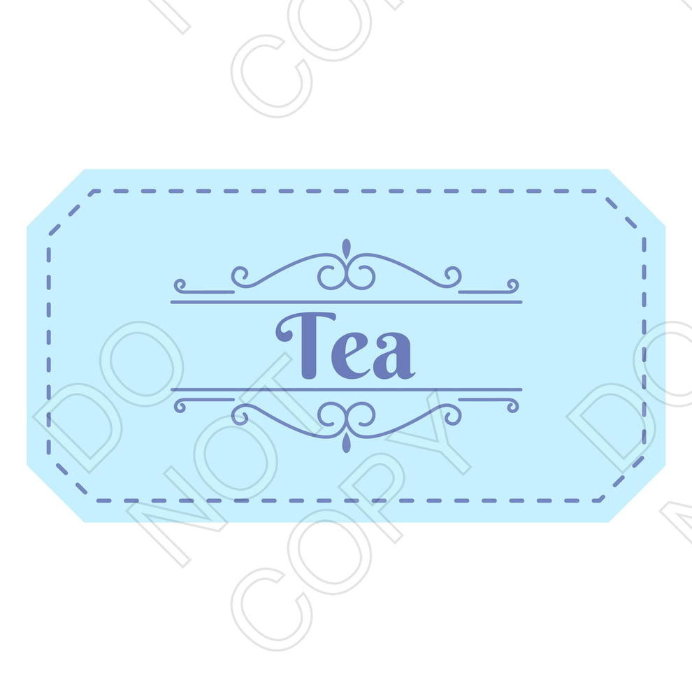 UV-DTF Transfer - Classic Drink Labels (Blue) – Smart Crafts Designs
