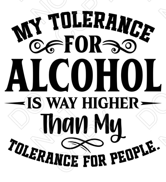 UV-DTF Transfer - Tolerance for Alcohol