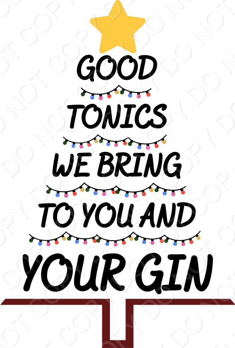 UV-DTF Transfer - Good Tonics we Bring!