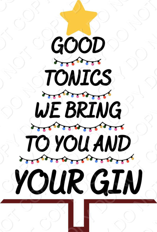 UV-DTF Transfer - Good Tonics we Bring!