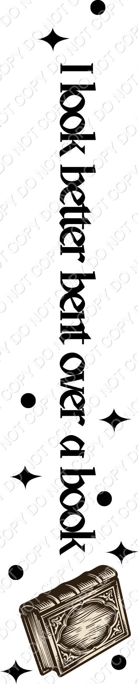 UVDTF Transfer - Smutty (Adult) Bookmark Designs