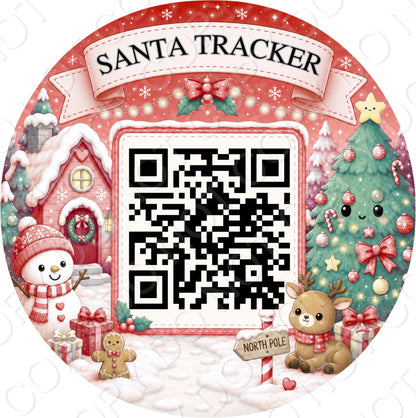 UV-DTF Transfer - New 2026 Santa Tracker