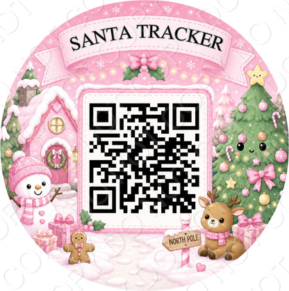 UV-DTF Transfer - New 2026 Santa Tracker