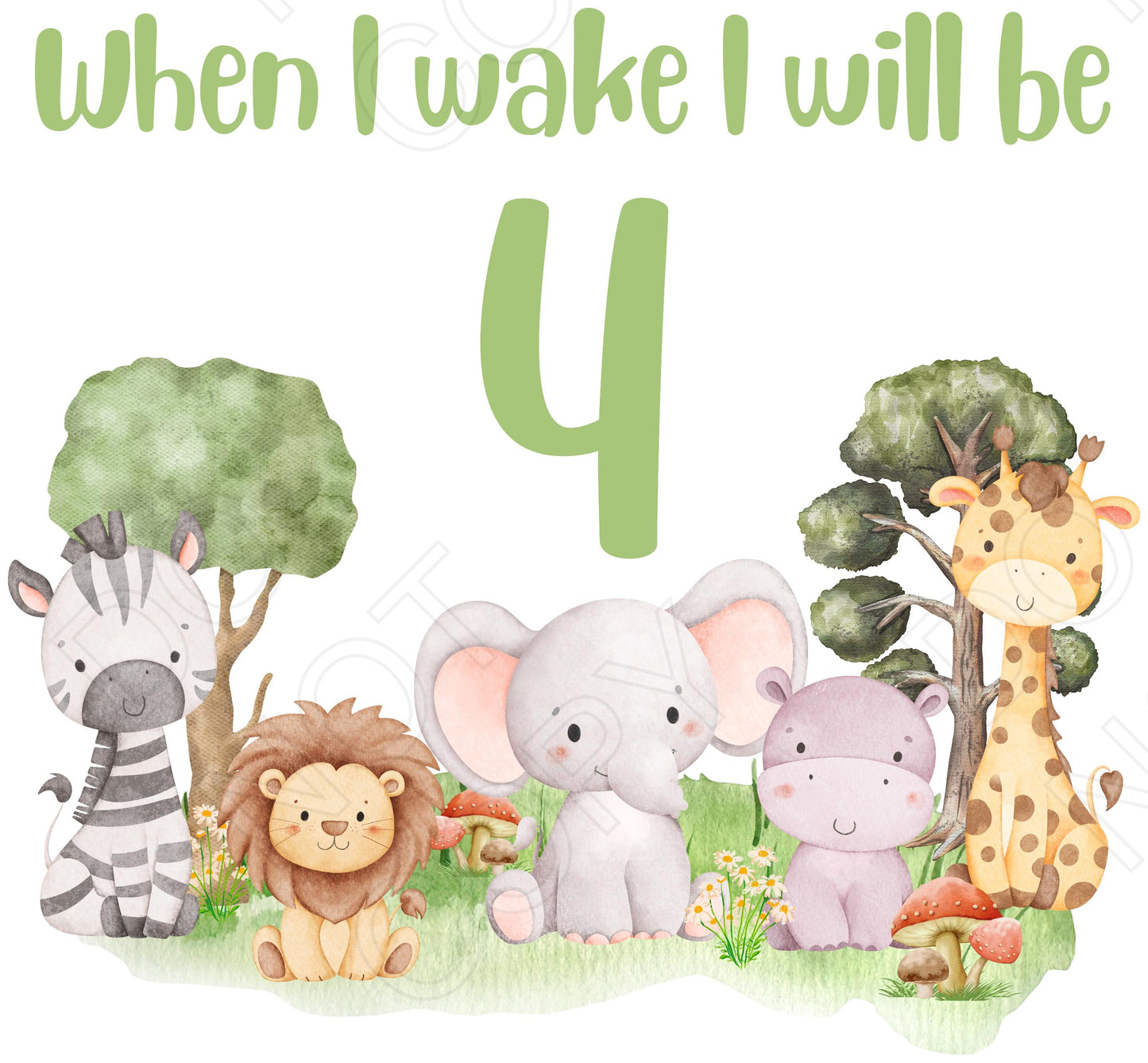 DTF Transfer - When I Wake I Will Be....