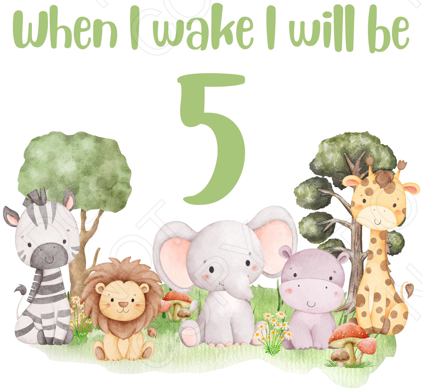 DTF Transfer - When I Wake I Will Be....