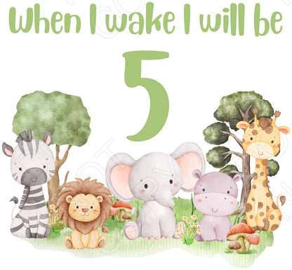DTF Transfer - When I Wake I Will Be....