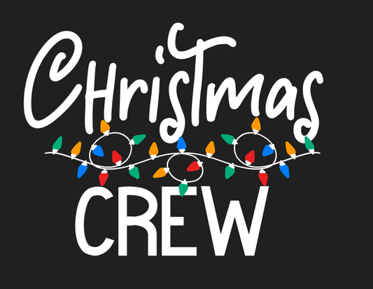 DTF Transfer - Christmas Crew  Family Matching Pyjamas